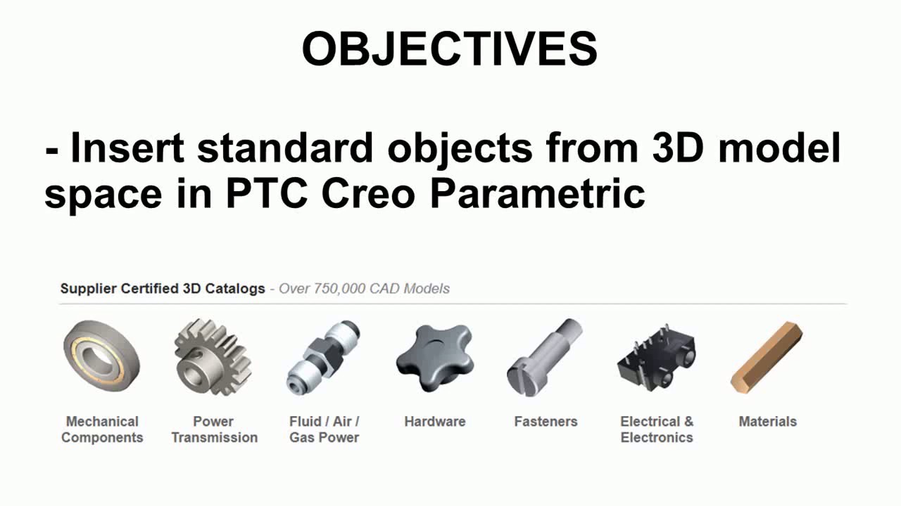 Creo Parametric 3D Modeling Software